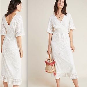 Anthropologie Farm Rio Devore Maxi dress NWT